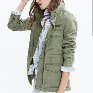 Madewell Olive Green Women's Utility Jacket
